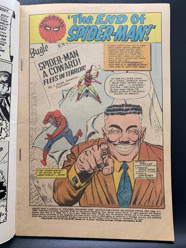 MARVEL TALES #13,32,33 (1968-72) Spider-Man~ SANDMAN-GIANT MAN-WASP~KRAVEN~RHINO - Picture 3 of 13