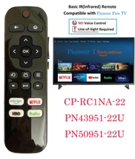PN50951-22U Replaced Remote Control for Pioneer Fire TV