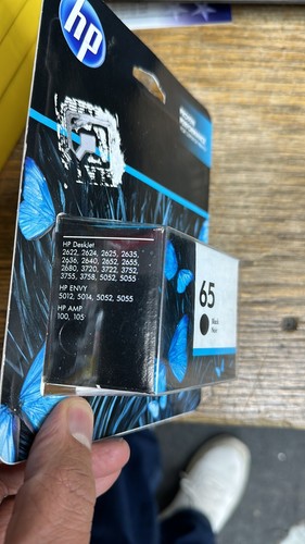 HP 65 SCHWARZ bewährte Leistung überlegene Drucke Tintenpatrone Neu HEWDTN9KOZAN - Bild 2 von 3