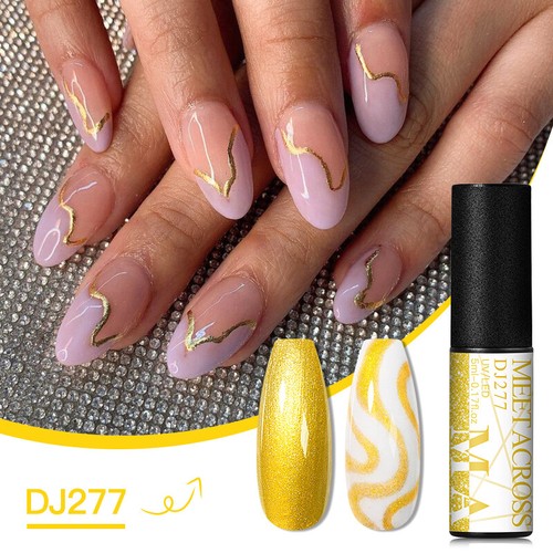 Meet Across Spring UV Gel Nail Polish Multi-Color Base Top Gel Varnish 7ml Xmas - Picture 107 of 257