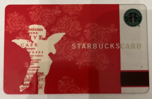 Starbucks 2002 Valentine’s Day Cupid Old Logo Card - Picture 1 of 11