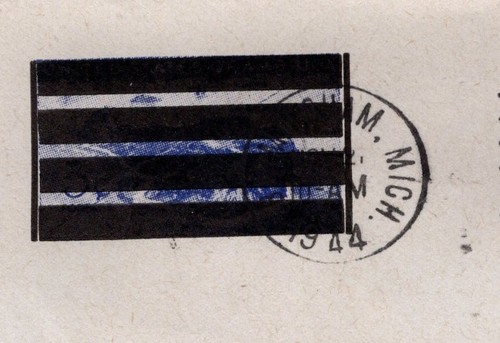 WWII Patriotic Boxed Auxiliary ? Corregidor Birmingham Michigan 1944 Cover 1o - Picture 3 of 3