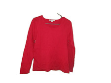 Port Authority Women's Long Sleeve Red Shirt Brand New