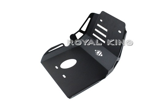 Black "Vambrace Sump guard" Fit for Royal Enfield New Classic 350 - Picture 4 of 12
