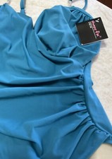 New With Tag Woman Tummy Control One Piece Bathing Suit Size 16