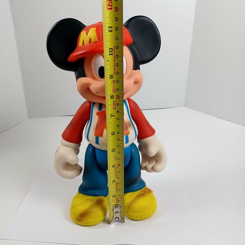 Vintage 60's Disney Mickey Mouse Baseball Player Hard Rubber Figure *MINOR WEAR - Picture 11 of 13