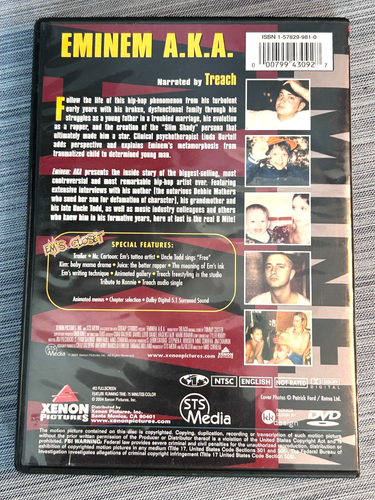 Eminem AKA 99 Cent Auction DVD (Detroit Rap Artist Rapper Freestyle Free Flow) - Imagen 5 de 6