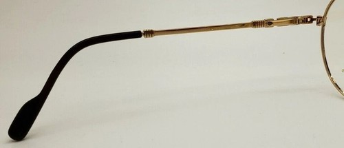 New Paul Vosheront PV 383 C1 Gold Metal Frame Clear Demo Lens Eyeglasses - Picture 5 of 7