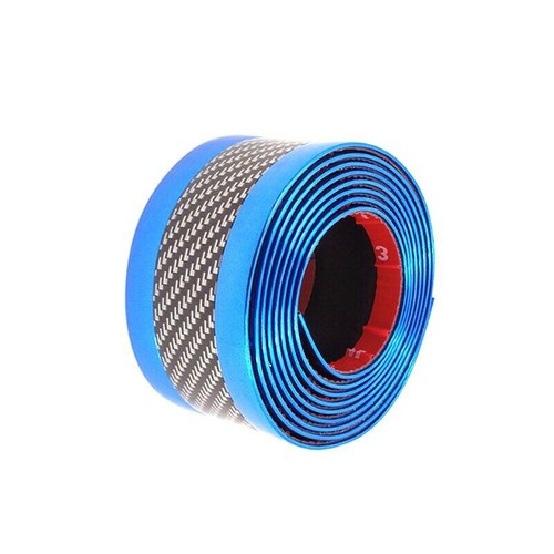 Carbon Fiber Vinyl Car Door Sill Scuff Cover Plate Sticker Protector Accessories - Picture 6 of 12