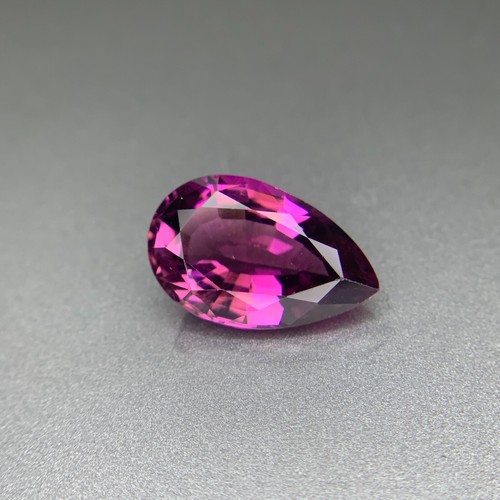 Eye Clean 4.20 Ct Beautiful Natural Pink Garnet Perfect Pear Cut Loose Gemstone - Picture 2 of 7