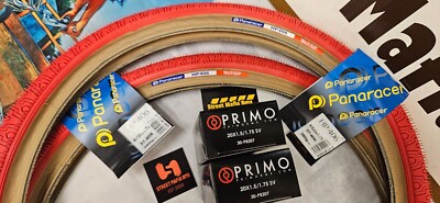 PANARACER HP Skinwall 20 Pollici: Gomme BMX Old School Con Tubi - Perfette Per Flat, Hutch, GT