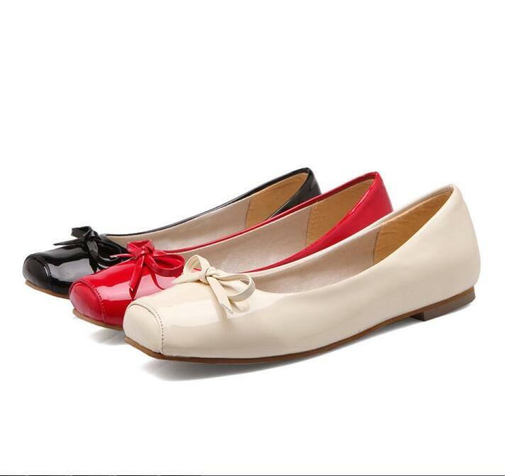 Hot Sale Sweet Girls Womens Pumps shoes Flats Slip On Bowknot Work Pregnant Lady Hot Sale Sweet Girls Womens Pumps shoes Flats Slip On Bowknot Work Pregnant Lady