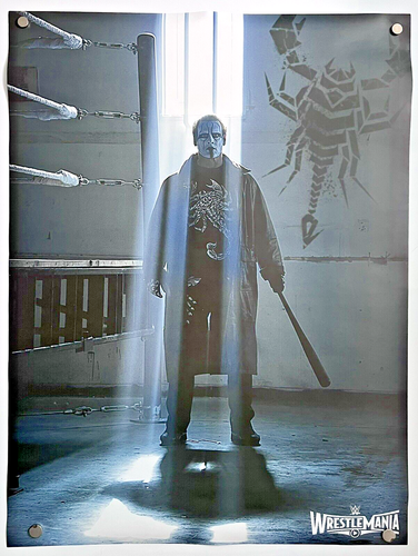 WWE STING Poster Ufficiale 18x24 wwf WRESTLEMANIA 31