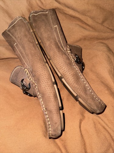14th & Union - Loafers - Mens 7.5 Brown Leather - Horsebit - Slip-on - Shoes - Picture 6 of 9