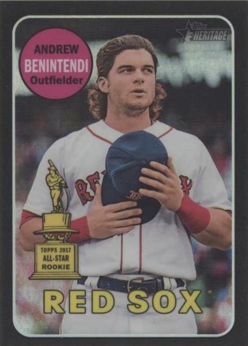 2018 Topps Heritage - Andrew Benintendi #THC-130 - 1 of 1