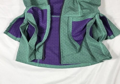 Chaqueta Anthropologie Pure + Good Dotted Swiss S Peplum Cremallera Bolsillos Acanalados - EE. UU. - Imagen 13 de 20