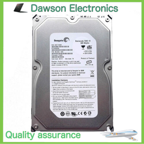 Seagate Barracuda 7200RPM 320GB IDE 3.5" (ST3320620A) HDD Hard Drive for PC - 第 1/2 張圖片