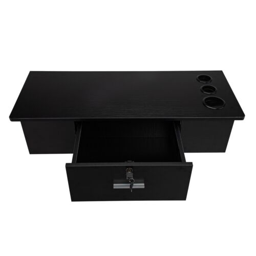 RESHABLE Locking Wall Mount Styling Station Barber Beauty Spa Salon Equipment - Picture 4 of 12