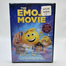 The Emoji Movie (DVD, 2017) T.J. Miller James Corden Anna Faris- Sealed