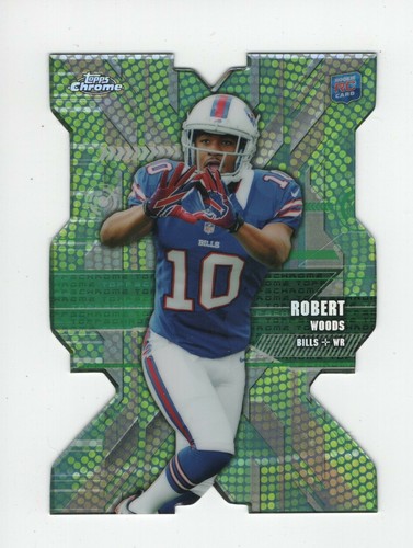 2013 Topps Chrome Football Rookie Die Cut Tyler Eifert Cincinnati Bengals - Bild 4 von 4