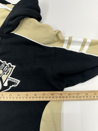 Reebok Childrens Sweatshirt Size Large NHL Pittsburgh Penguins Pullover Hoodie - Picture 10 of 14