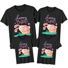Family Bunny Hugging Egg Happy Easter T-Shirt Tee Party Matching Outfit #ED