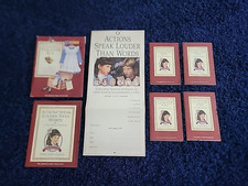 1994 PLEASANT COMPANY AMERICAN GIRLS PASTIMES SAMANTHA'S THEATRE KIT COMPLETE