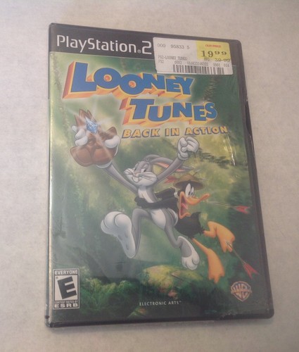 Looney Tunes: Back in Action (PlayStation 2, PS2 2003) FACTORY SEALED! - RARE! - Picture 8 of 8