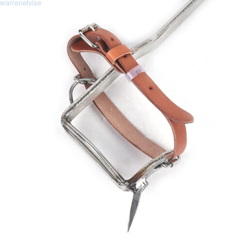 Set coppia punte arrampicata albero in acciaio inox 200 kg con 2x cavigliere - Foto 6 di 10