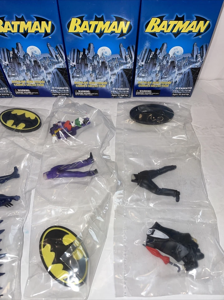 Batman Yamato Batman Mini Figura Cómic Selección Set Hiedra Venenosa Estuche De 10 Foto 4 de 4