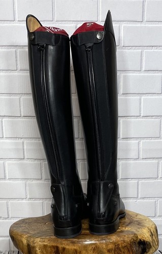 DeNiro Salento 2 Field Boot - Rear Zip - US 10 Short/X-Slim ( 40 C XXS ) BLACK - Picture 7 of 9