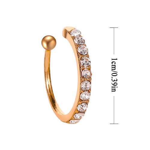 Helix Knorpel Clip Ohrclip Fake Ohrringe kein Piercing Ohrringe Ear Cuff 1 Stück UK - Bild 2 von 10