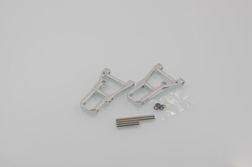 Parte braccio sospensione anteriore inferiore GTB CNC alluminio 1/10 RC auto HPI RS4 3 EVO - Foto 4 di 4