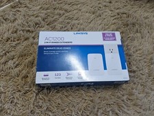 Linksys RE6350 AC1200 Dual Band Wi-Fi Range Extender - White (2-Pack) - NEW