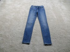 FRAME Denim Jeans Womens 24 Blue Le High Skinny Crop Cotton Blend Stretch