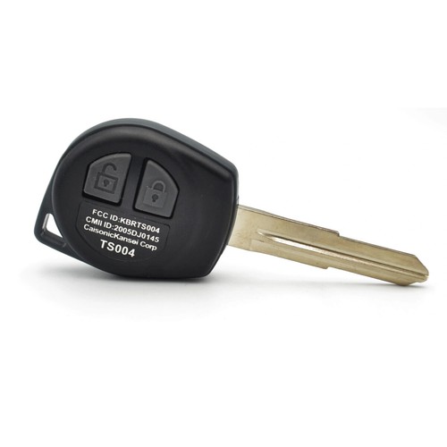 Remote Car Key for Suzuki Swift 2005 - 2010 ID46 Chip 433MHz 2 Button HU87 Uncut - Picture 10 of 11