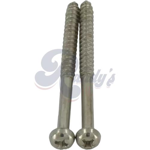 Advanced Plating | Soapbar P-90/Thunderbird Bass Pickup Mounting Screws (2-Pack)