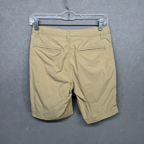 Gap Kids Shorts Boys Size 14 Khaki Tan Tech Adjustable Waist Uniform Performance - Picture 2 of 12