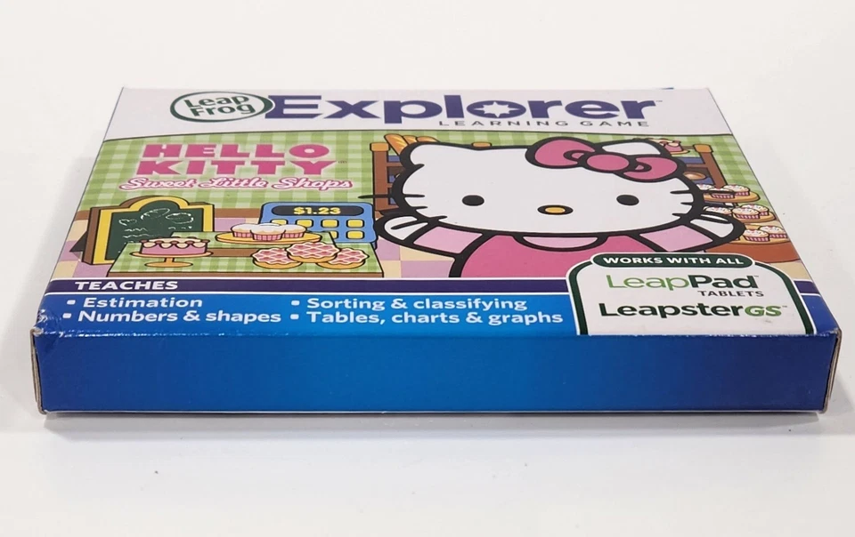 LeapFrog Leappad Explorer Hello Kitty Games LeapsterGS Mathematics Pre-K -1st Gr - Image 2 of 4