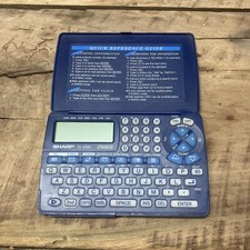 Sharp EL-6890 256KB Memory Memo Master Organizer Handheld - Fully Working