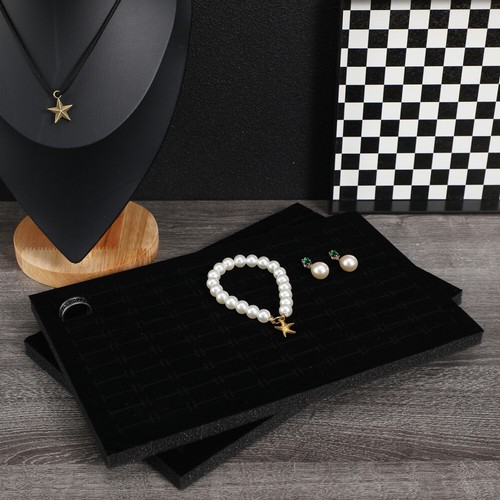 5Pcs Jewelry Organizer Inserts Display Trays Jewelry Storage Pad Tray - Picture 7 of 10