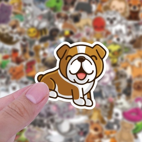 100Pcs Cute Animal Stickers Waterproof Stickers for Water Bottles Gift for Kids - Photo 4/8