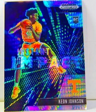 Keon Johnson 2021 Hyper Prizm Draft Picks Instant Impact Insert Rookie Card #5