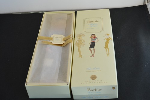 Barbie BFMC The Artist Gold Label 2008 Genuine Silkstone - Picture 4 of 6