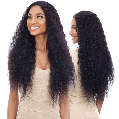 NACKTE NATUR UNVERARBEITETE REMY ECHTHAAR NASS & WELLIG SPITZENTEIL PERÜCKE - TIEFE WELLE 30" - Bild 2 von 3