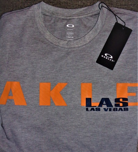 OAKLEY Herren T-Shirt Major Logos GRAU FARBE, Größen: (S / M / LG / XL ) NEU * - Bild 4 von 15