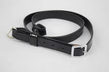 Gould & Goodrich Black Leather Belt Shoulder Straps Size 46