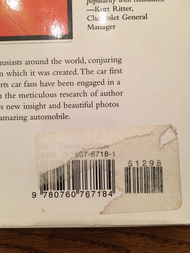 Corvette in vetro cristallo 1957 e 50 cinquant'anni libro di Randy Leffingwell set usato - Foto 6 di 10