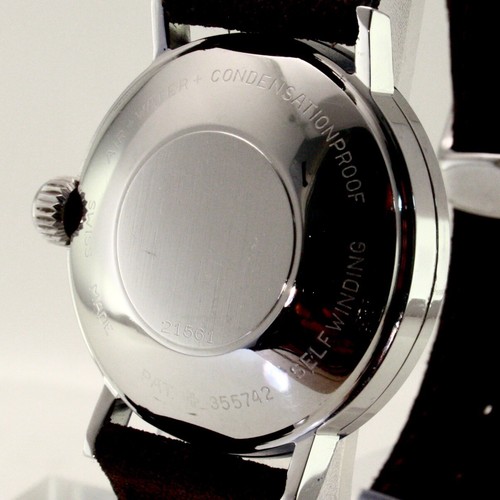 Glycine Vacuum automático fecha reloj para hombres acero inoxidable - Imagen 6 de 7