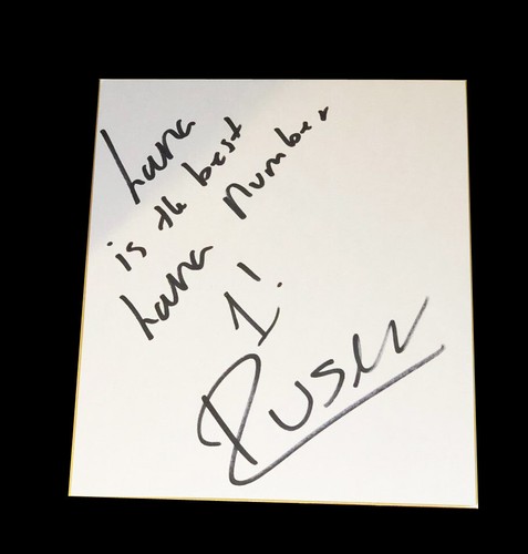 TABLERO SHIKISHI FIRMADO WWE RUSEV Y LANA AUTOGRAFIADO CON PRUEBA Y CERTIFICADO DE AUTENTICIDAD RARO 1 - Imagen 2 de 5